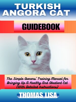 cover image of TURKISH ANGORA CAT GUIDEBOOK